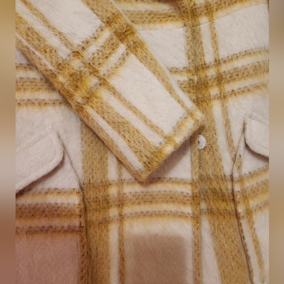 Alexachung mustard plaid trench coat - Picture 4 of 15